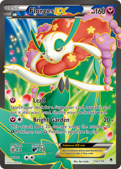 Florges-EX, Phantom Forces #116, Pokémon TCG card