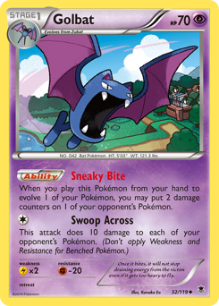Golbat, Phantom Forces #32, Pokémon TCG card