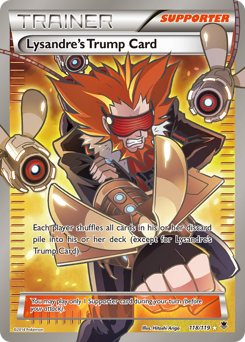 Lysandre's Trump Card, Phantom Forces #118, Pokémon TCG card