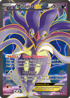 Malamar-EX, Phantom Forces #115, Pokémon TCG card