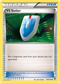 VS Seeker, Phantom Forces #109, Pokémon TCG card