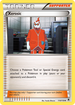 Xerosic, Phantom Forces #110, Pokémon TCG card
