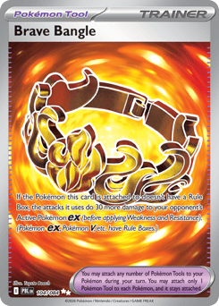 Brave Bangle, Pitch Black #104, Pokémon TCG card