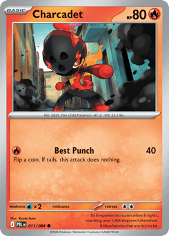 Charcadet, Pitch Black #11, Pokémon TCG card