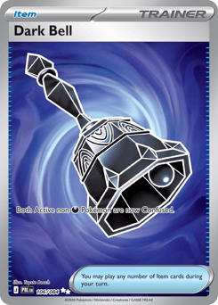 Dark Bell, Pitch Black #106, Pokémon TCG card