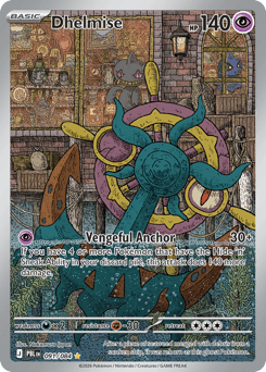 Dhelmise, Pitch Black #91, Pokémon TCG card