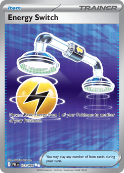Energy Switch, Pitch Black #107, Pokémon TCG card