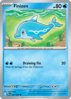 Finizen, Pitch Black #21, Pokémon TCG card