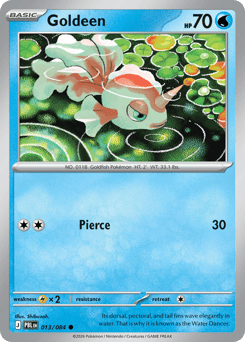 Goldeen, Pitch Black #13, Pokémon TCG card