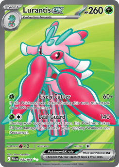 Lurantis ex, Pitch Black #96, Pokémon TCG card