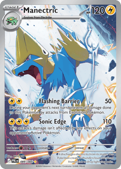 Manectric, Pitch Black #89, Pokémon TCG card