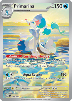 Primarina, Pitch Black #88, Pokémon TCG card