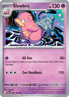 Slowbro, Pitch Black #30, Pokémon TCG card