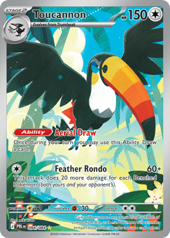 Toucannon, Pitch Black #94, Pokémon TCG card