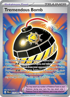 Tremendous Bomb, Pitch Black #113, Pokémon TCG card