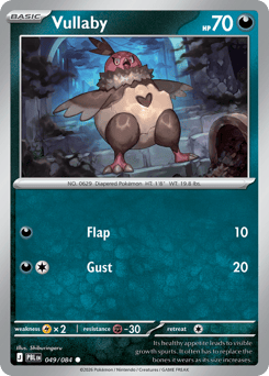 Vullaby, Pitch Black #49, Pokémon TCG card