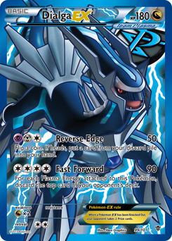 Dialga-EX, Plasma Blast #99, Pokémon TCG card
