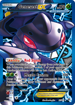 Genesect-EX, Plasma Blast #97, Pokémon TCG card