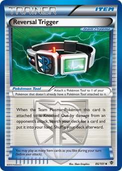 Reversal Trigger, Plasma Blast #86, Pokémon TCG card
