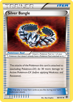 Silver Bangle, Plasma Blast #88, Pokémon TCG card
