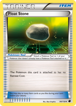 Float Stone, Plasma Freeze #99, Pokémon TCG card