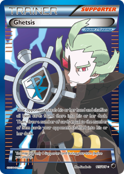 Ghetsis, Plasma Freeze #115, Pokémon TCG card