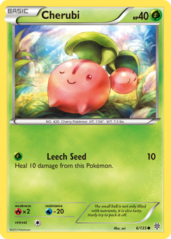 Cherubi, Plasma Storm #6, Pokémon TCG card