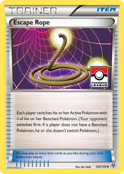 Escape Rope, Plasma Storm #120, Pokémon TCG card