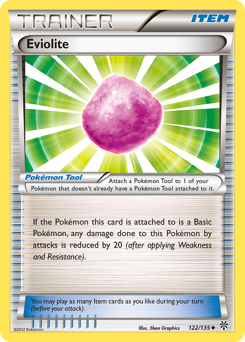 Eviolite, Plasma Storm #122, Pokémon TCG card