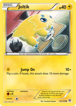 Joltik, Plasma Storm #50, Pokémon TCG card