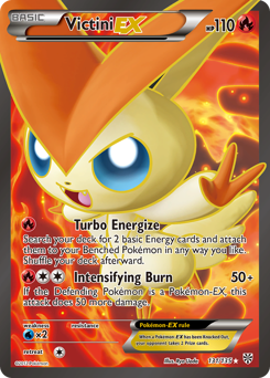 Victini-EX, Plasma Storm #131, Pokémon TCG card