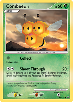 Combee, Platinum #71, Pokémon TCG card