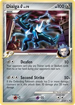 Dialga G, Platinum #7, Pokémon TCG card