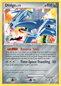 Dialga, Platinum #5, Pokémon TCG card