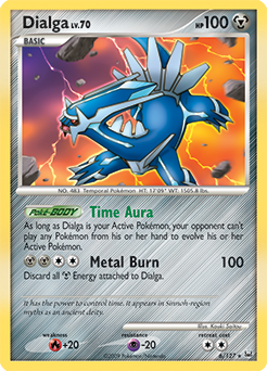 Dialga, Platinum #6, Pokémon TCG card