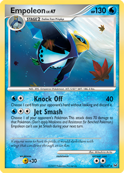 Empoleon, Platinum #26, Pokémon TCG card
