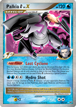 Palkia G LV.X, Platinum #125, Pokémon TCG card