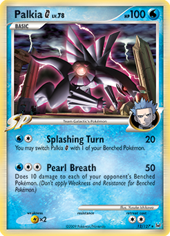 Palkia G, Platinum #12, Pokémon TCG card