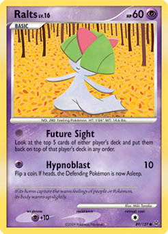 Ralts, Platinum #89, Pokémon TCG card