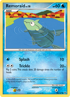 Remoraid, Platinum #90, Pokémon TCG card