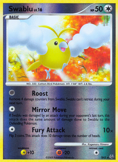 Swablu, Platinum #SH5, Pokémon TCG card