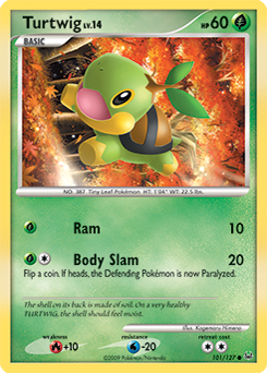 Turtwig, Platinum #101, Pokémon TCG card
