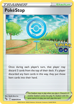 PokéStop, Pokémon GO #68, Pokémon TCG card