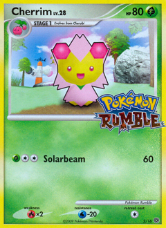 Cherrim, Pokémon Rumble #2, Pokémon TCG card