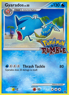 Gyarados, Pokémon Rumble #6, Pokémon TCG card