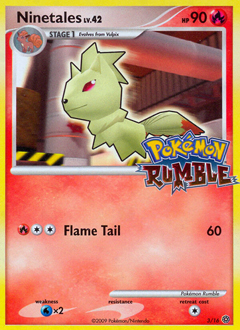 Ninetales, Pokémon Rumble #3, Pokémon TCG card