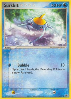 Surskit, POP Series 1 #14, Pokémon TCG card