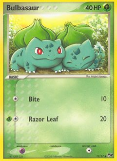 Bulbasaur, POP Series 2 #12, Pokémon TCG card