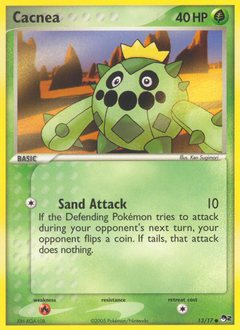 Cacnea, POP Series 2 #13, Pokémon TCG card