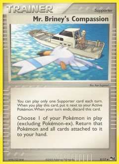 Mr. Briney's Compassion, POP Series 2 #8, Pokémon TCG card